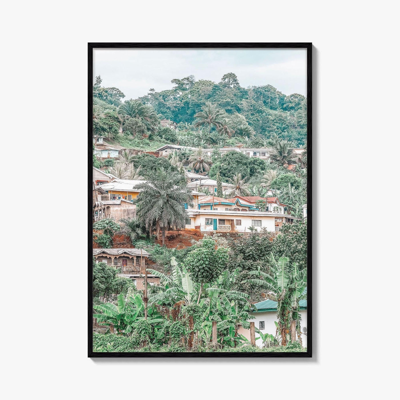 Limbe Fine Art Photo Print, Cameroon Wall Poster, West Africa Village