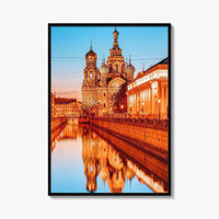 St Petersburg Fine Art Photo Print, Russia, Savior On Spilled Blood, Poster