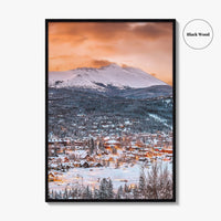 Breckenridge Skyline Fine Art Photo Print, Colorado Wall Poster, CO USA