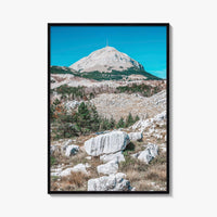 Montenegro Blue Fine Art Photo Print, Lovcen National Park, Dinaric Alps, Wall Decor Poster
