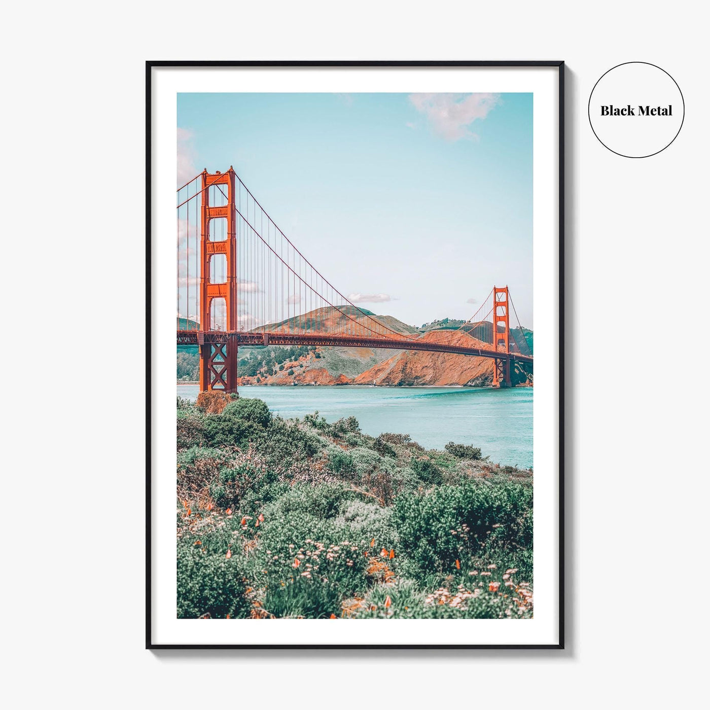 Golden Gate Bridge Fine Art Photo Print, San Francisco, Bay Area, California, USA Poster