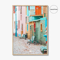 Buenos Aires Fine Art Photo Print, La Boca Caminito, Argentina Poster