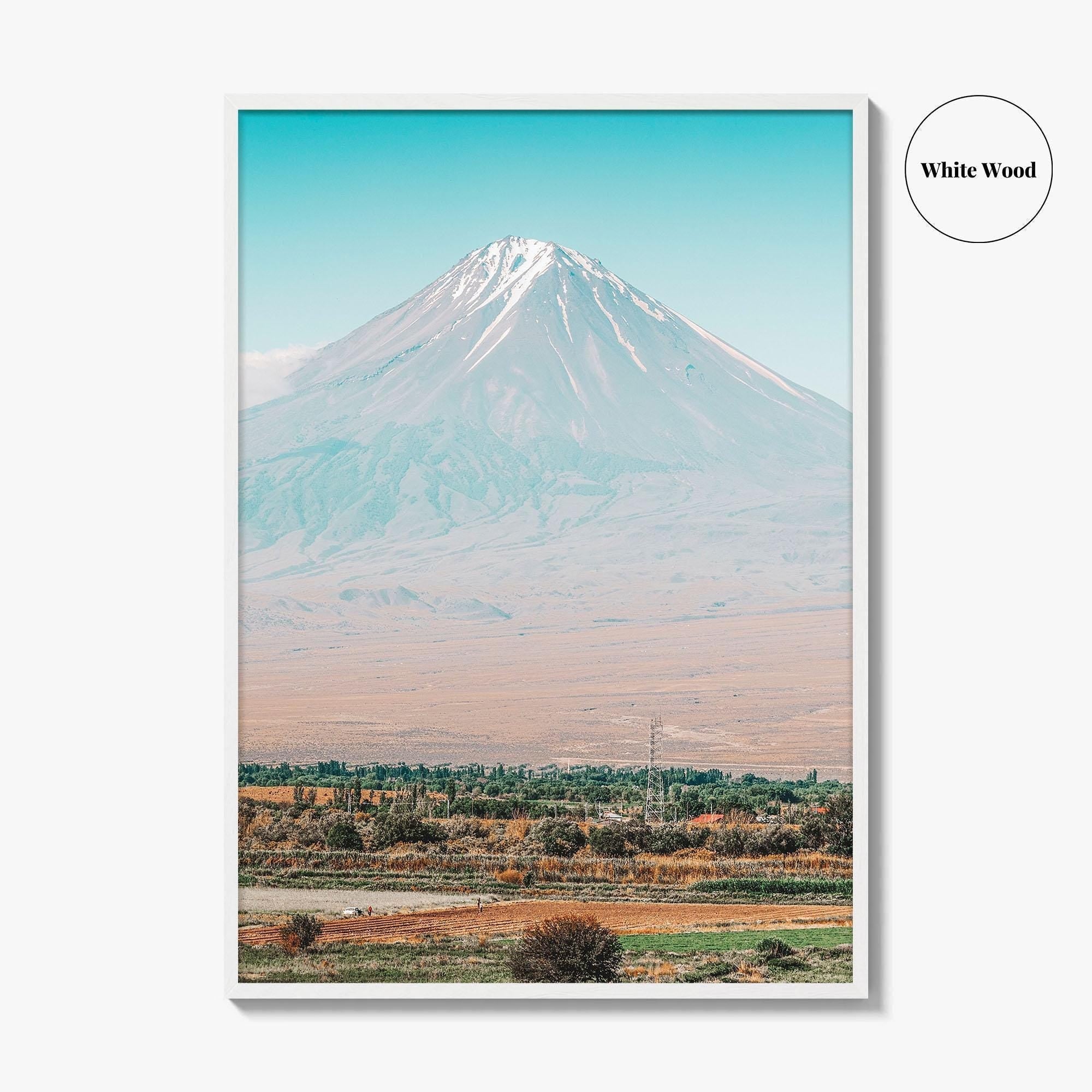 Mount Ararat Armenia Fine Art Photo Print, Yerevan Poster, Mountain Landscape