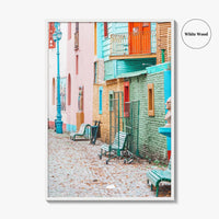 Buenos Aires Fine Art Photo Print, La Boca Caminito, Argentina Poster