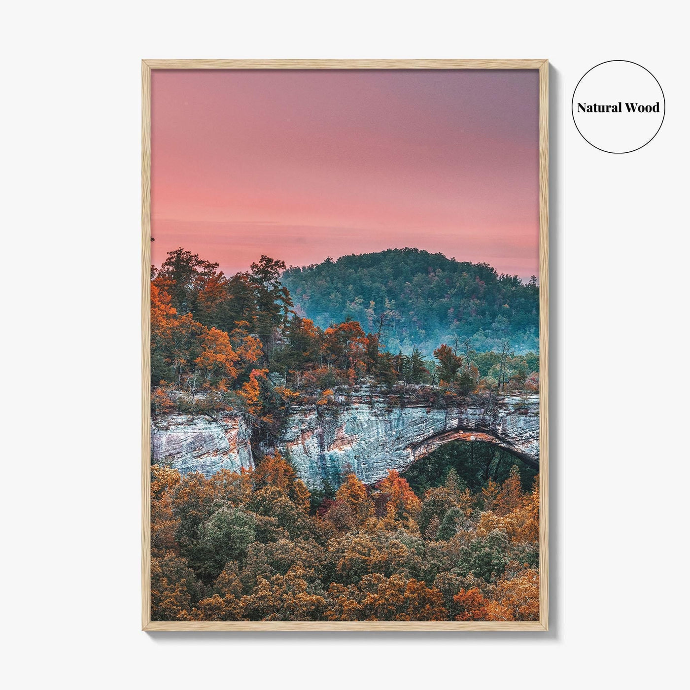 Daniel Boone National Forest Fine Art Photo Print, Natural Arch, Kentucky USA Poster