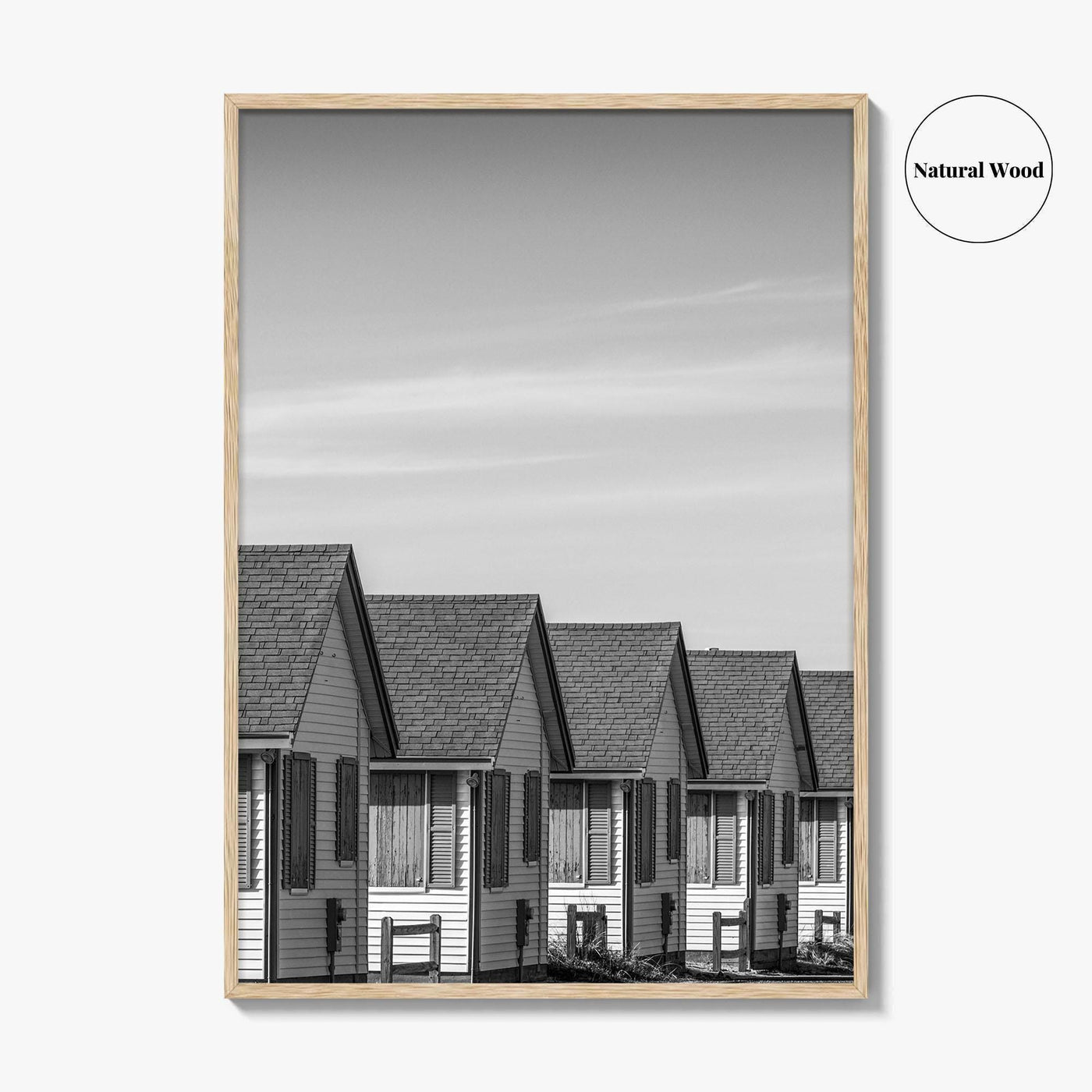 Cape Cod Black and White Fine Art Photo Print, Provincetown, Massachusetts, Wall Poster