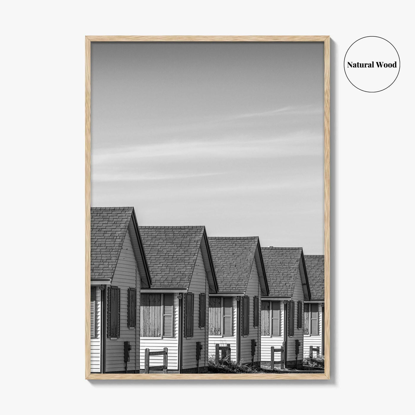 Cape Cod Black and White Fine Art Photo Print, Provincetown, Massachusetts, Wall Poster
