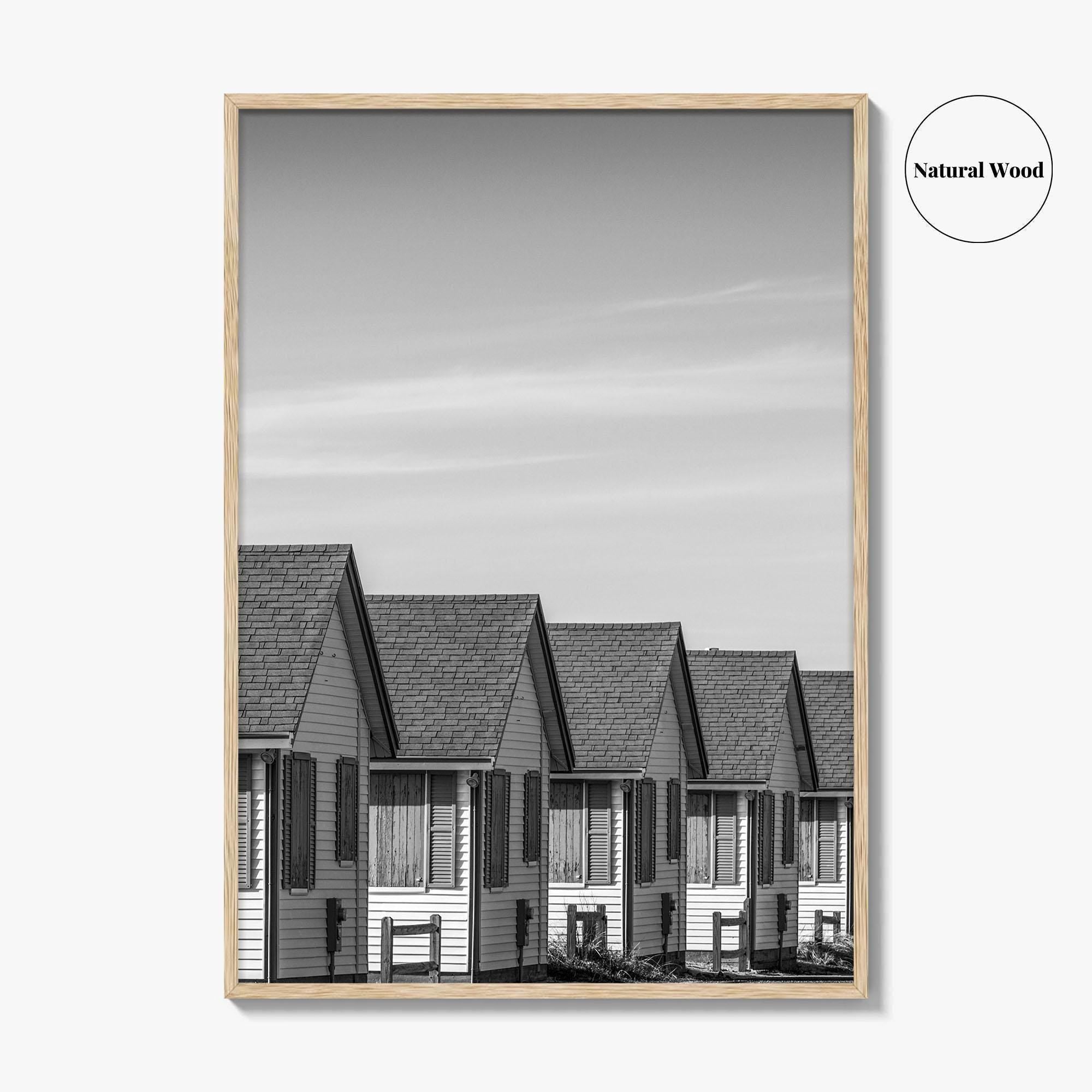 Cape Cod Black and White Fine Art Photo Print, Provincetown, Massachusetts, Wall Poster