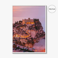 Tropea Fine Art Photo Print, Santa Maria dell'Isola, Calabria Italy, Wall Poster