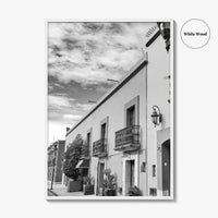 Oaxaca de Juarez Black and White Fine Art Photo Print, Mexico Poster