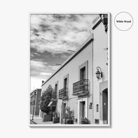 Oaxaca de Juarez Black and White Fine Art Photo Print, Mexico Poster