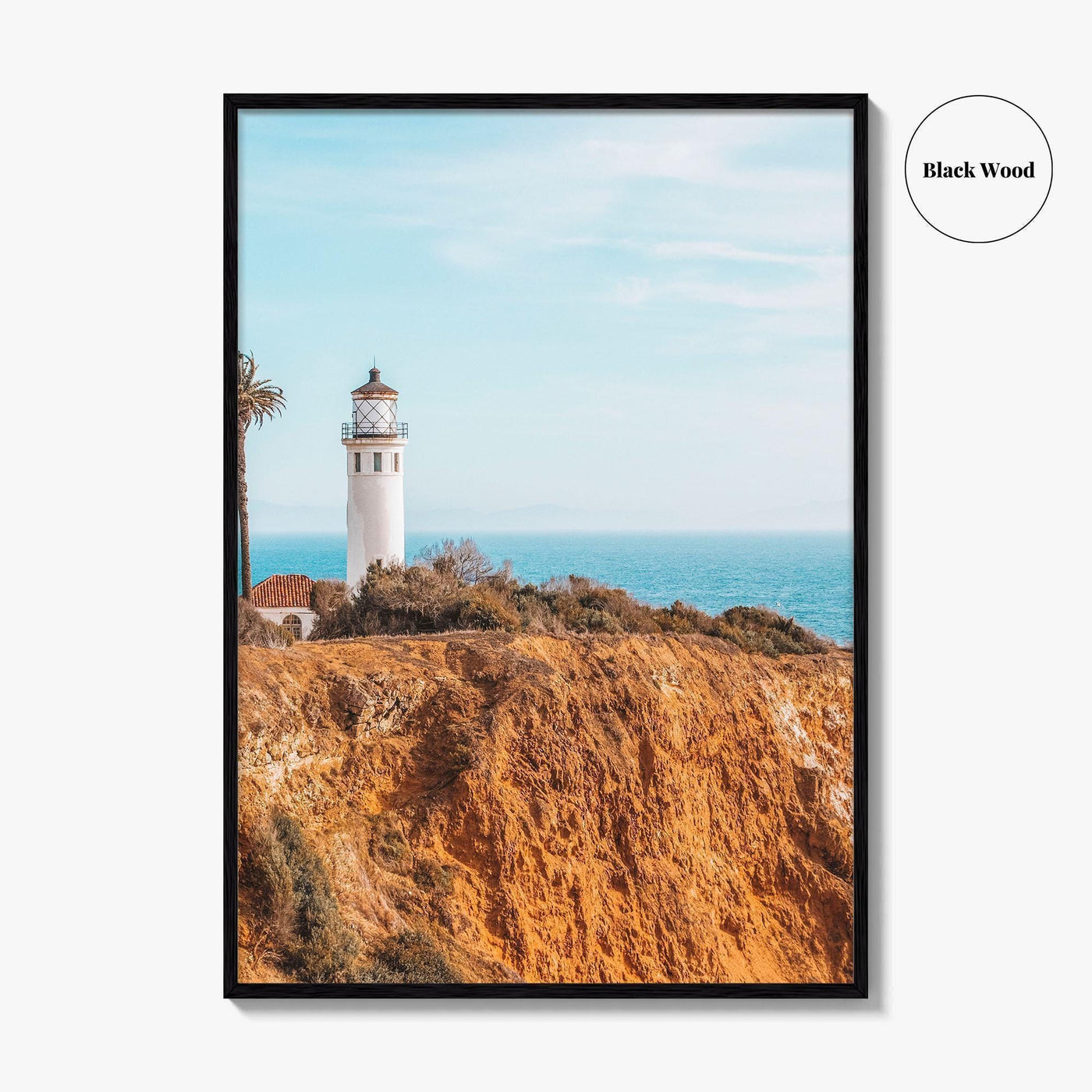 Redondo Beach Fine Art Photo Print, Lighthouse, Los Angeles, California, USA, Wall Decor, Poster