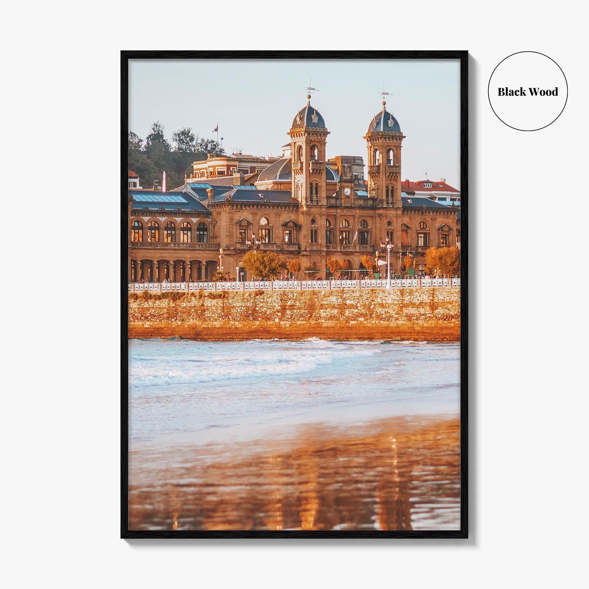 San Sebastian Fine Art Photo Print, La Concha Beach, Donostia, Basque Country, Spain