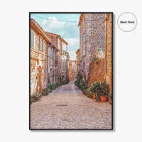 Valldemossa Fine Art Photo Print, Mallorca, Majorca, Spain, Courtyard Wall Poster, Balearic Islands