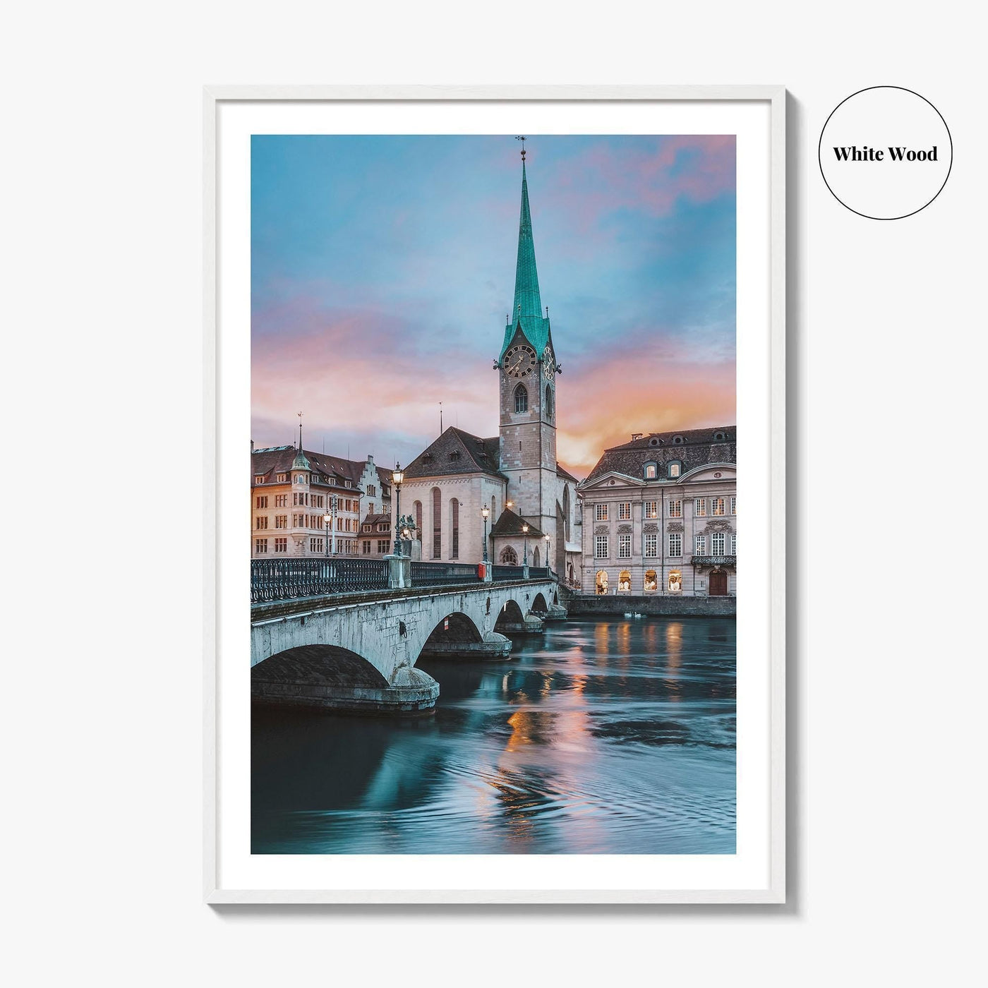 Zurich Fine Art Photo Print, Switzerland Wall Poster, Zürich City