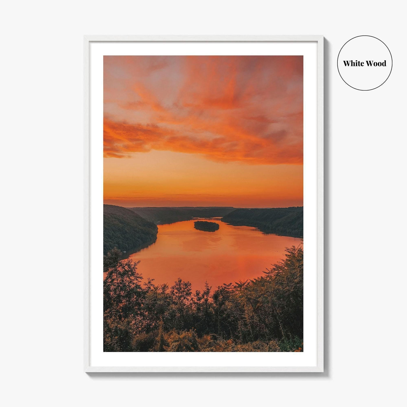 Pinnacle Overlook Pennsylvania Fine Art Photo Print, Susquehanna River, Holtwood, Lancaster County Wall Poster