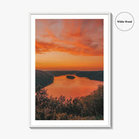 Pinnacle Overlook Pennsylvania Fine Art Photo Print, Susquehanna River, Holtwood, Lancaster County Wall Poster