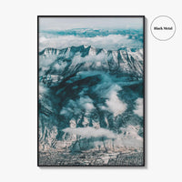 Salt Lake City Skyline Fine Art Photo Print, Utah, USA Wall Decor Poster, SLC