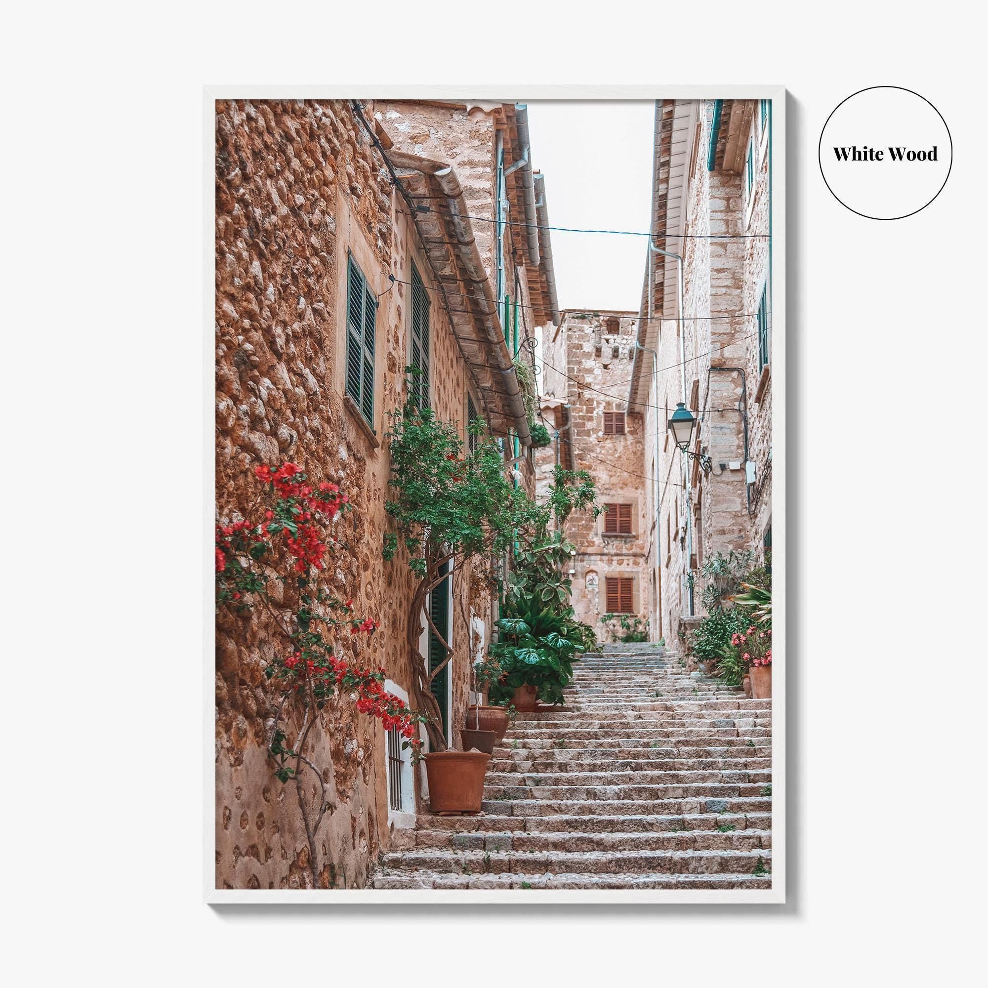 Deia Fine Art Photo Print, Mallorca, Majorca, Spain, Village Street, Wall Decor Poster