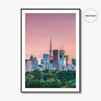 Toronto Skyline Fine Art Photo Print, Ontario Canada Wall Art Poster